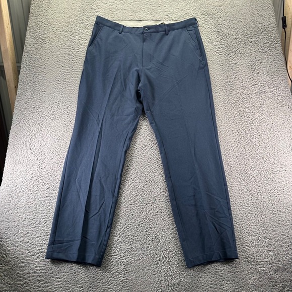 Greg Norman Collection Other - Greg Norman Chino Pants Mens 40x32 Blue Navy Polyester Stretch Straight Golf